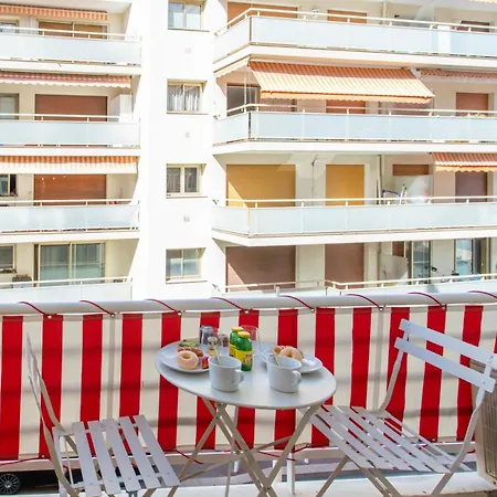 A4 Staywiz Us-2p Au Coeur De Les Pins 5min - Ac Balcon